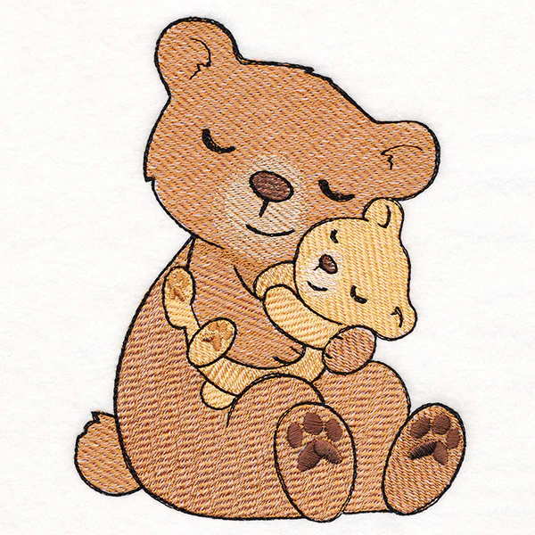 Snuggling Bears