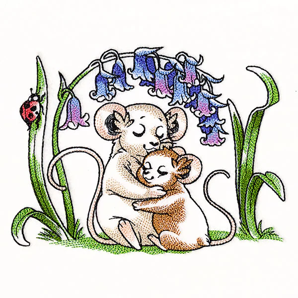 Snuggling Mice - Image 3