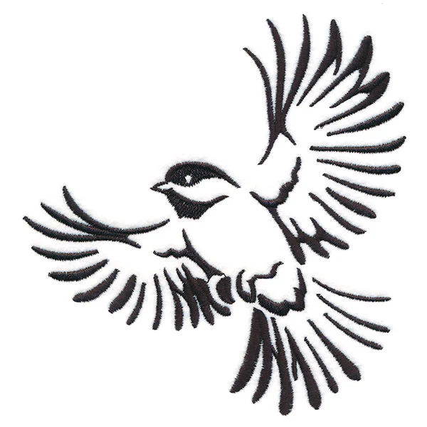 Soaring Chickadee in Flight - Image 4