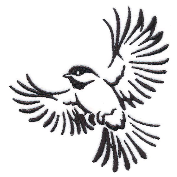 Soaring Chickadee in Flight - Image 5