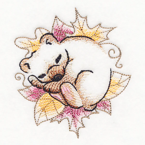 Soft Sleepy Autumn Bear - Image 5