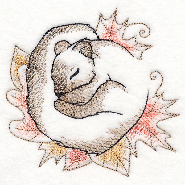 Soft Sleepy Autumn Squirrel - Image 4