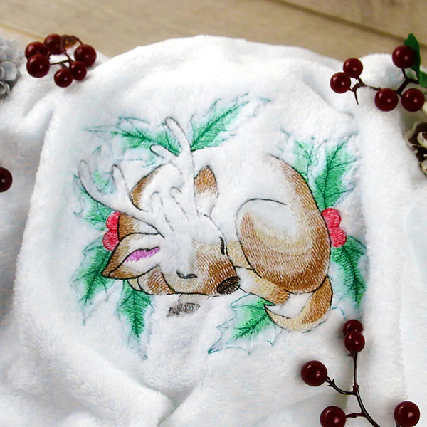 Soft Sleepy Christmas Reindeer - Image 12