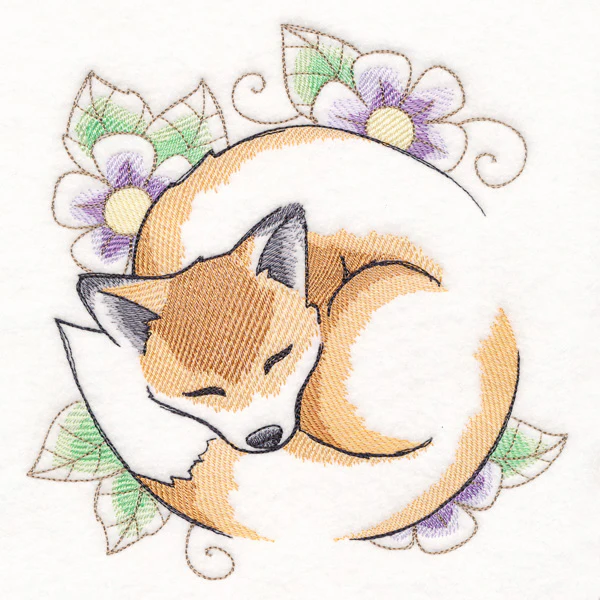 Soft Sleepy Fox - Image 2