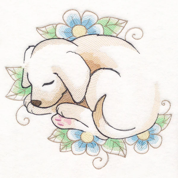 Soft Sleepy Puppy