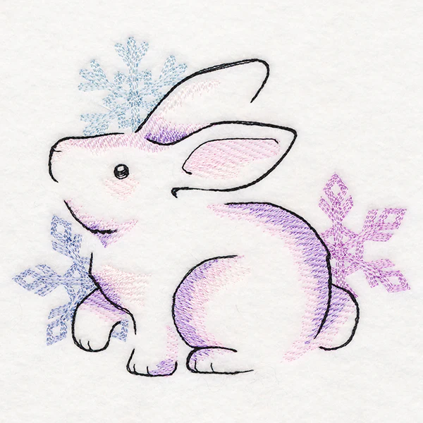 Soft Winter Bunny - Image 3