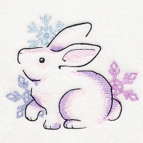 Soft Winter Bunny - Image 4