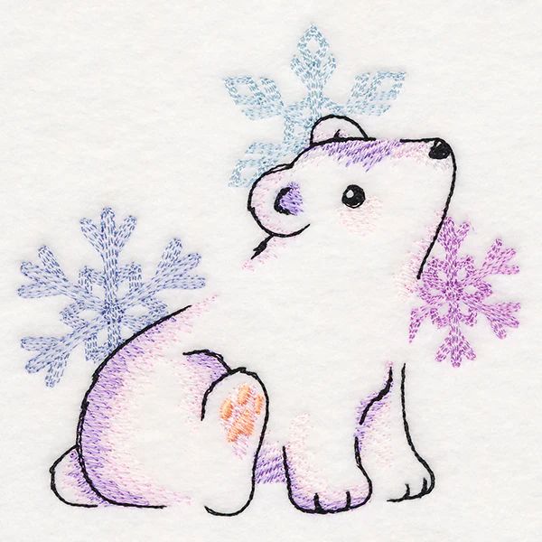 Soft Winter Polar Bear - Image 4