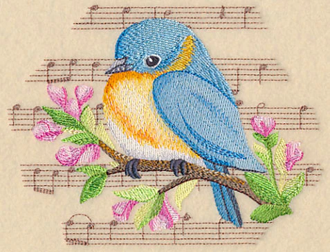 Songbird Bluebird in Watercolor - Image 6