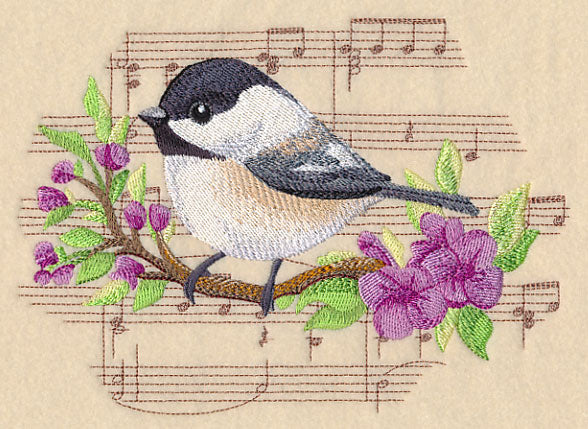 Songbird Chickadee in Watercolor - Image 2