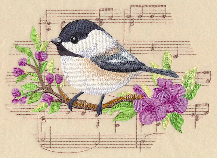Songbird Chickadee in Watercolor - Image 4
