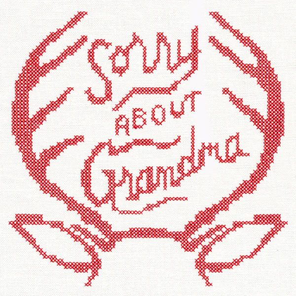 Sorry About Grandma (Cross Stitch) - Image 3