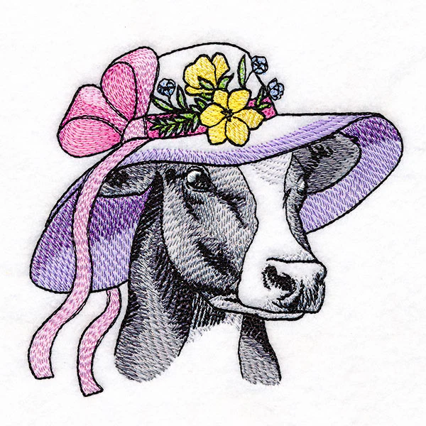 Southern Belle Sun Hat Cow - Image 4