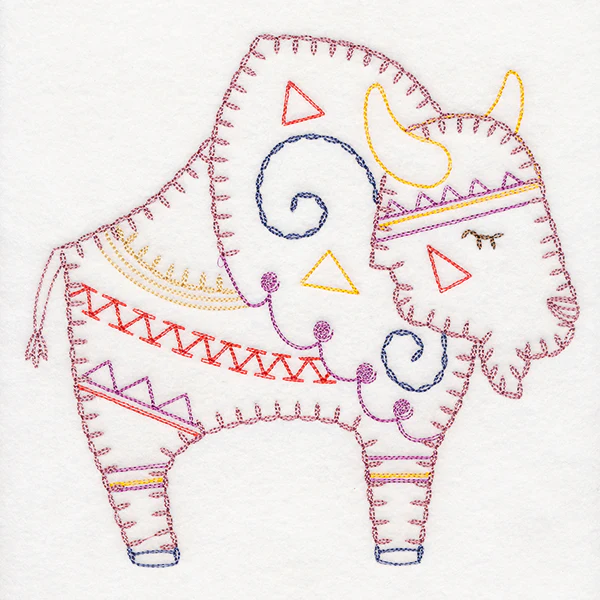 Southwestern Animals - Buffalo (Vintage)