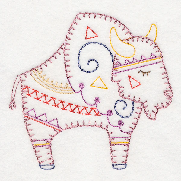 Southwestern Animals - Buffalo (Vintage) - Image 2