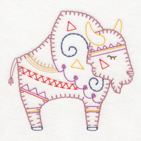 Southwestern Animals - Buffalo (Vintage) - Image 3