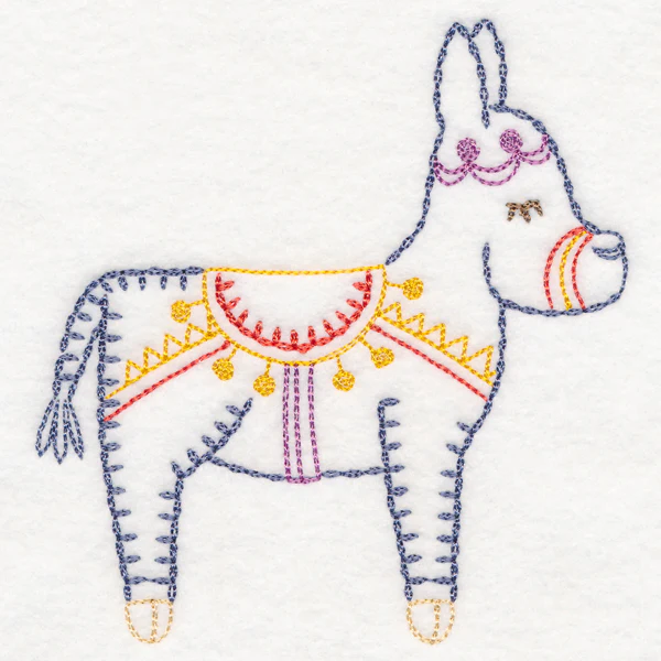 Southwestern Animals - Donkey (Vintage) - Image 4