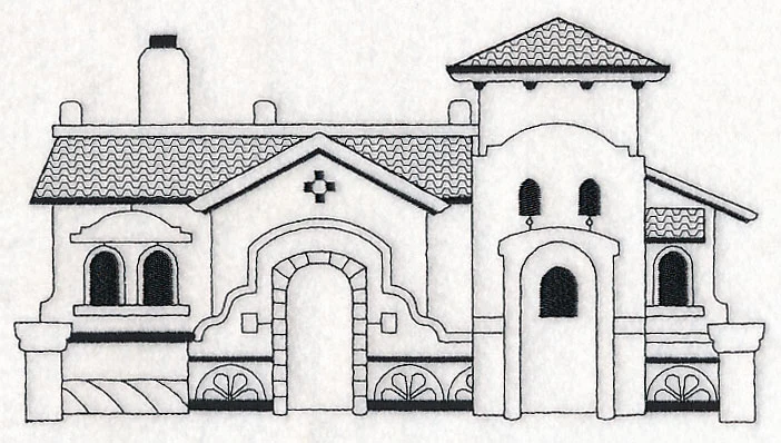Spanish Colonial (Blackwork) - Image 2