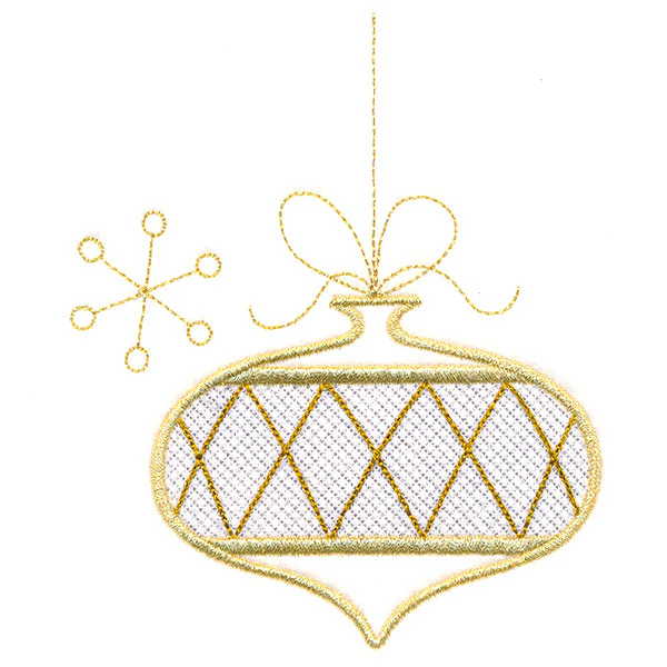 Sparkling and Fancy Ornament Accent - Image 5
