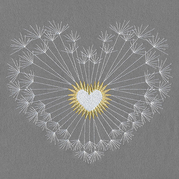 Sparkling Dandelion Heart - Image 5