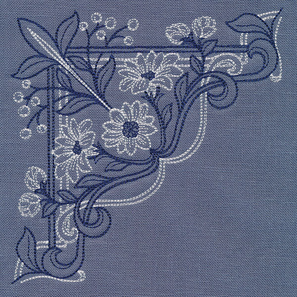 Sparrow & Flowers Pillow Pair - Image 36