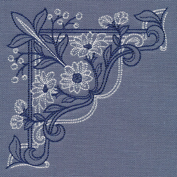Sparrow & Flowers Pillow Pair - Image 41