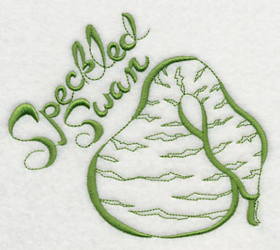 Speckled Swan Gourd