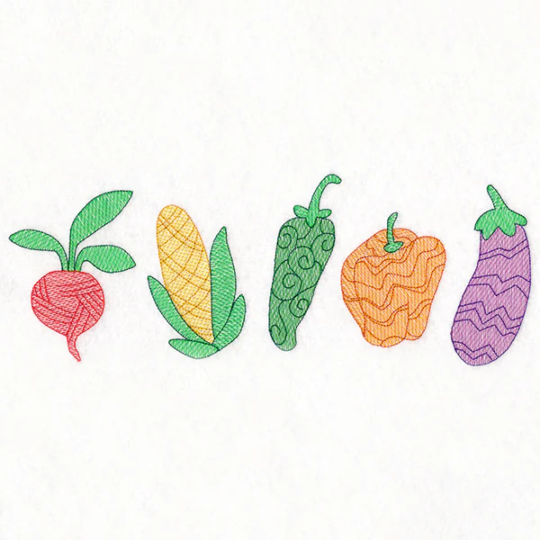 Spectrum of Flavor Veggie Border