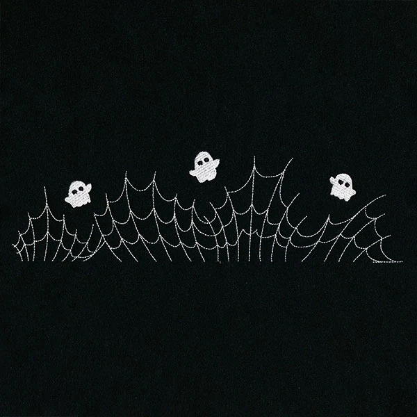 Spiderwebs & Ghosts Border - Image 9