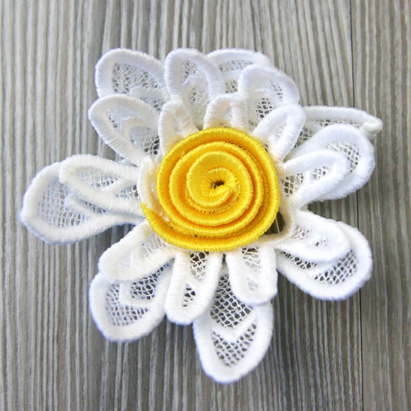 Spiral Daisy in 3D (Lace) - Image 9