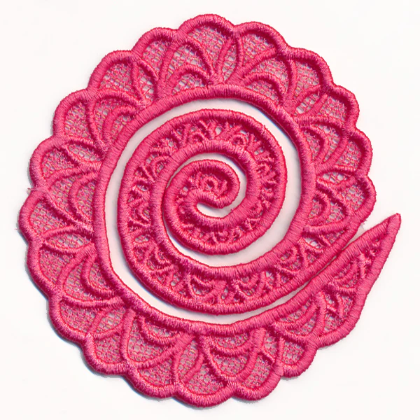 Spiral Flower in 3D (Lace) - Image 6
