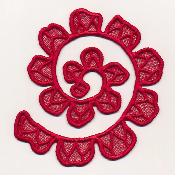 Spiral Rose in 3D (Lace) - Image 10