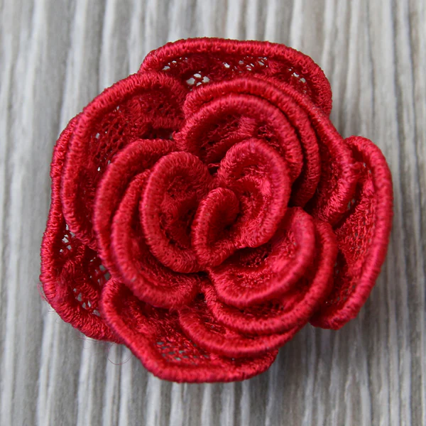 Spiral Rose in 3D (Lace) - Image 5