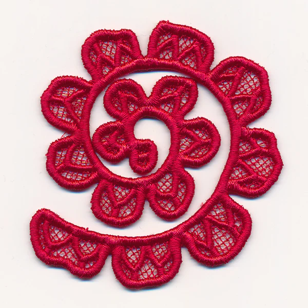 Spiral Rose in 3D (Lace) - Image 8