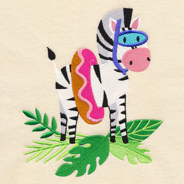 Splash 'n' Swim Zebra - Image 4