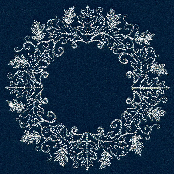 Splendid Oak Leaves Wreath - Image 4