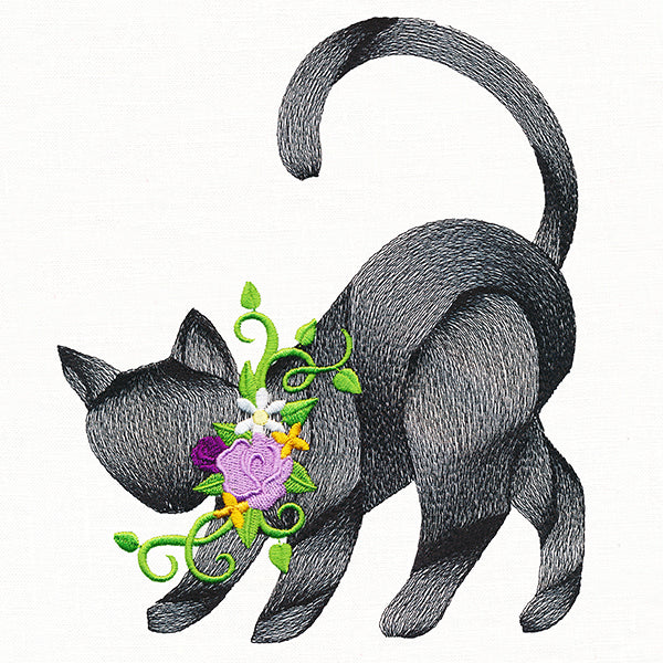 Spooky Chic Halloween Cat - Image 5