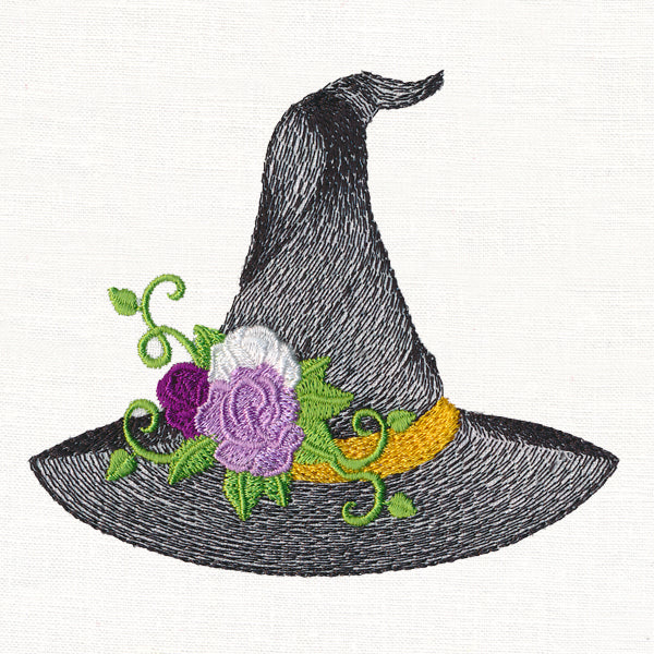 Spooky Chic Halloween Hat - Image 4