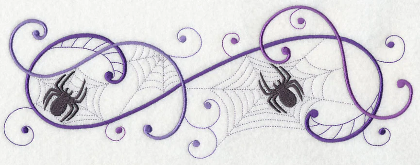 Spooky Spider Potpourri Border - Image 5