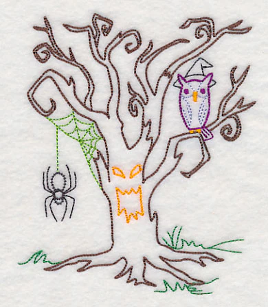 Spooky Tree (Vintage) - Image 3