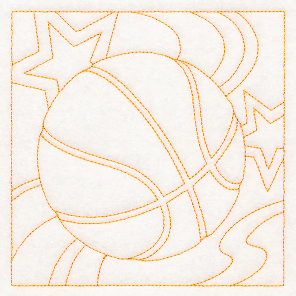 Sports Quilting - Basketball (Double Run) - Image 4