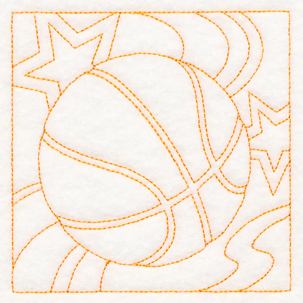 Sports Quilting - Basketball (Double Run) - Image 5