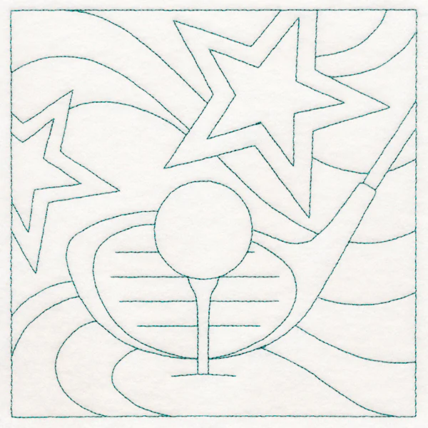 Sports Quilting - Golf (Double Run) - Image 2