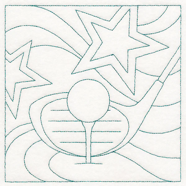Sports Quilting - Golf (Double Run) - Image 3