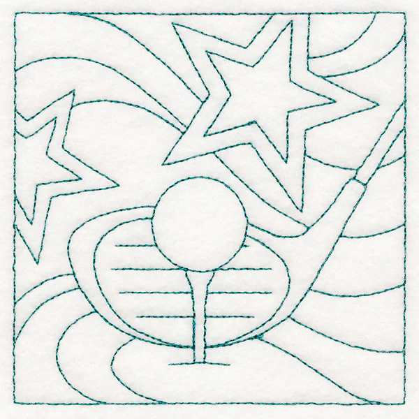 Sports Quilting - Golf (Double Run) - Image 5