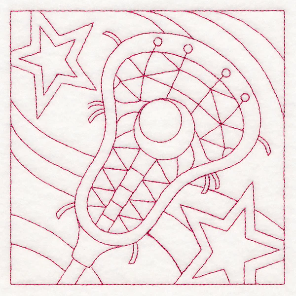 Sports Quilting - Lacrosse (Double Run) - Image 4