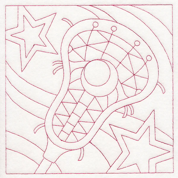 Sports Quilting - Lacrosse (Double Run) - Image 6