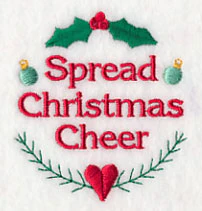 Spread Christmas Cheer Jar Cover
