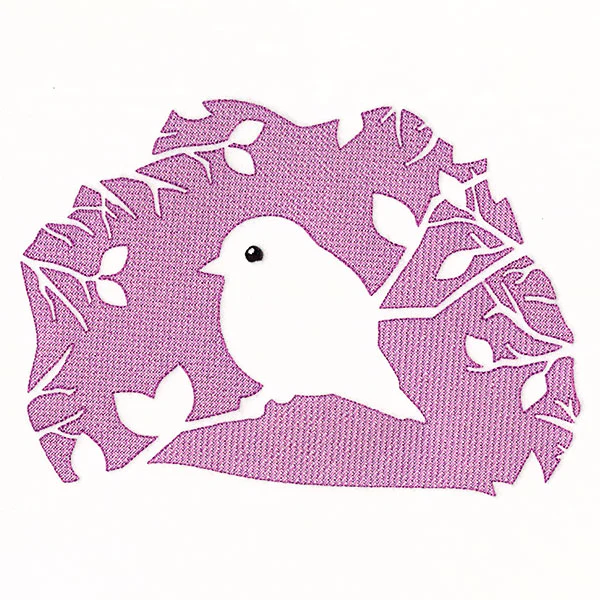 Spring Bird Silhouette (Embossed) - Image 7