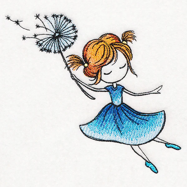Spring Breeze Beauty with Dandelion - Image 2